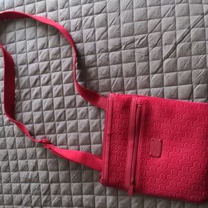 Michael Kors Neoprene Crossbody Bag red